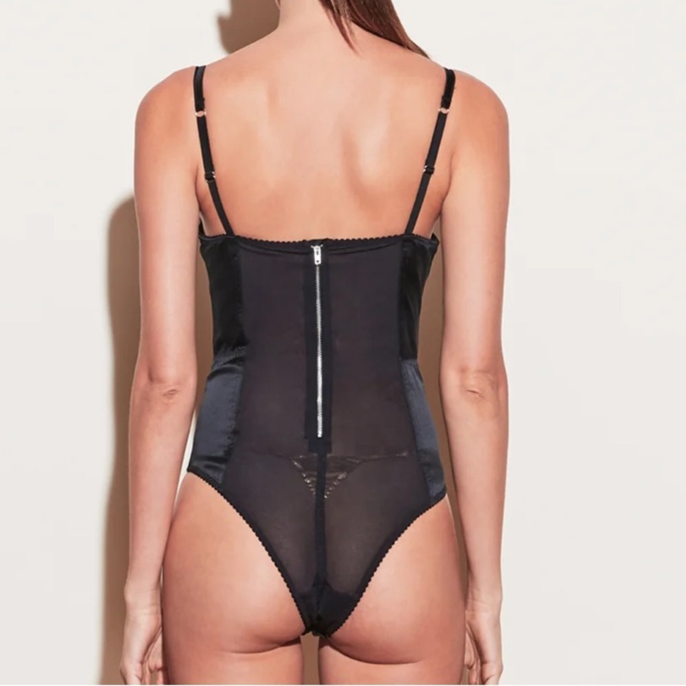 Fleur Du Mal Silk Bodysuit (L) - Picture 4 of 9